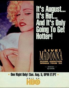 麦当娜金发雄心演唱会封面图