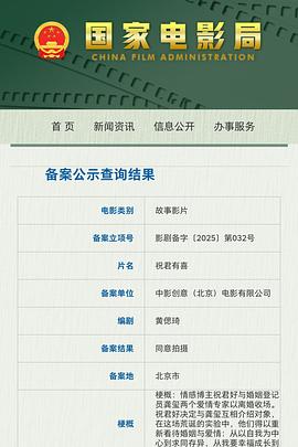 祝君有喜封面图